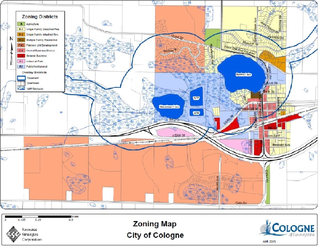 Zoning Map Cologne, Minnesota A great place to Live, Work and Grow!