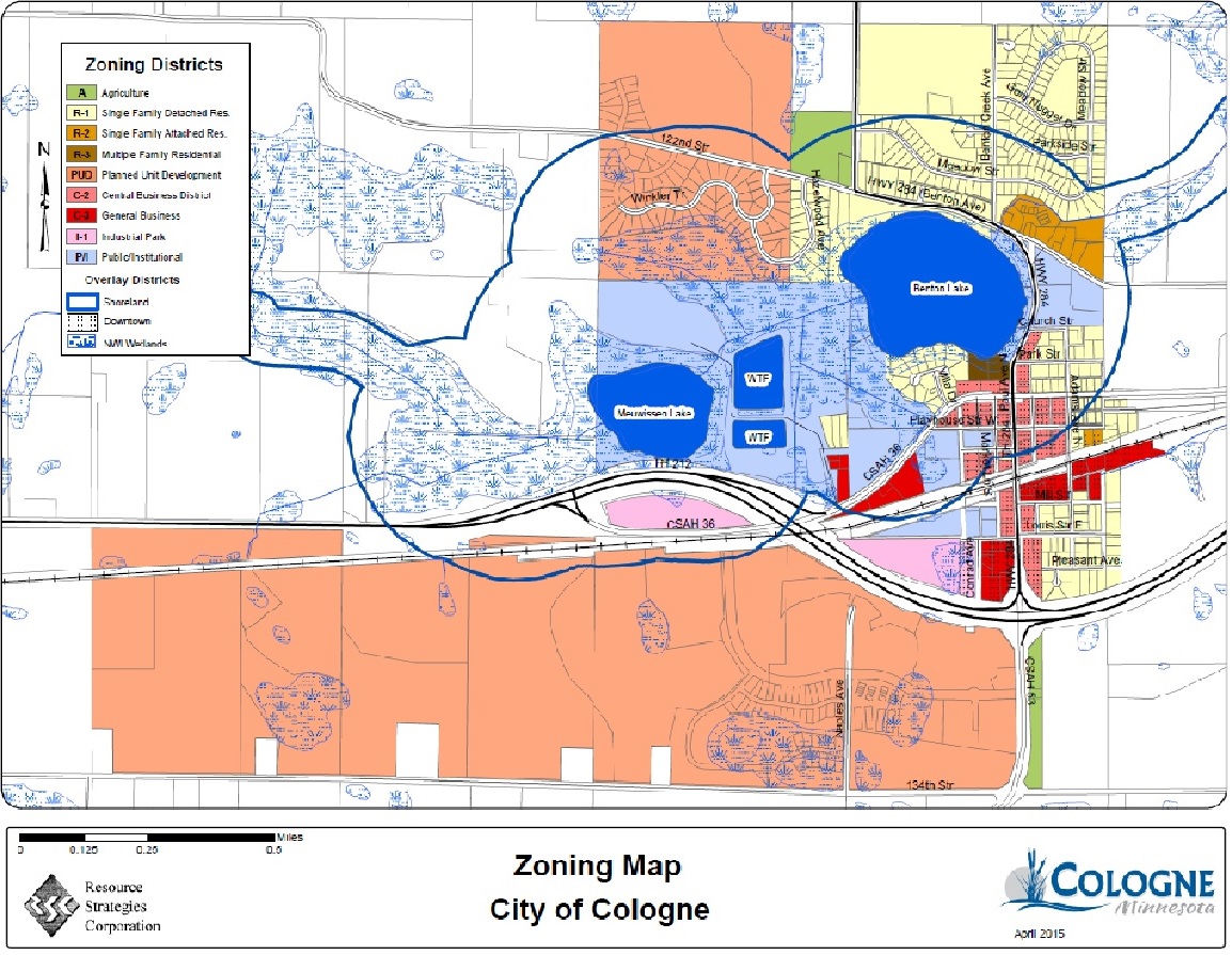 Zoning Map Cologne, Minnesota A great place to Live, Work and Grow!